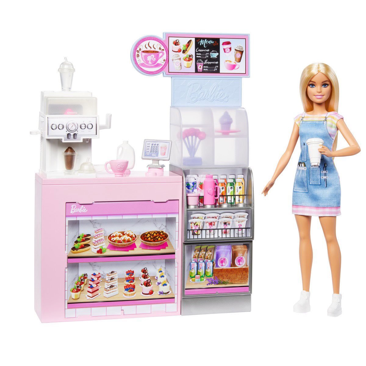 Barbie Profesiones Set De Juego Diversión En La Cafetería